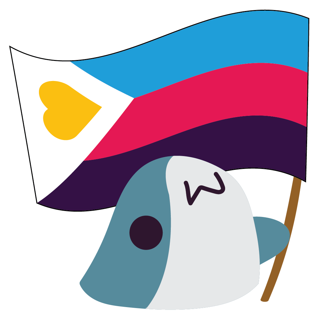 :BlahajFlagPolyamorousTricolor: